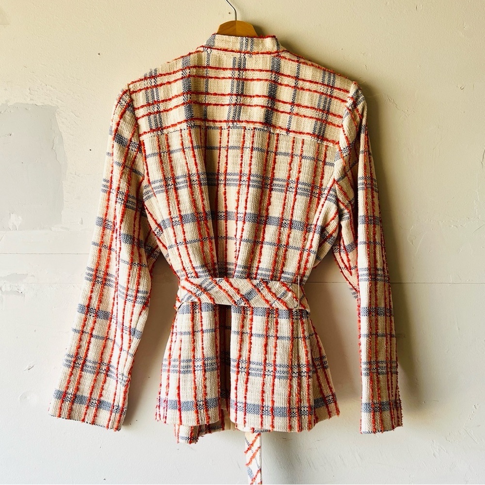 Chico’s Novelty Tweed Fusion Blazer Sz 1 (8/10) - Picture 6 of 6